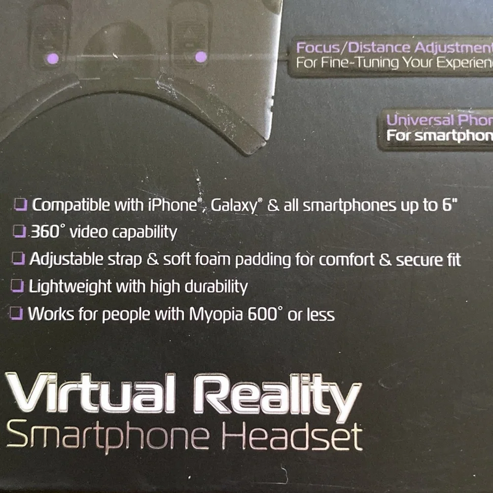 Virtual reality headset